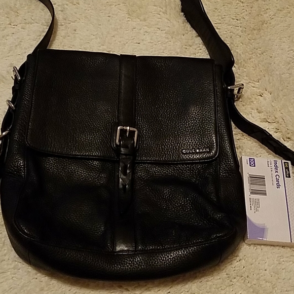 Brand new leather messenger bag - Picture 14 of 15